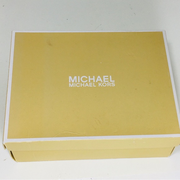 Michael Kors Valerie Sandal Suede Charcoal 11 M - Picture 15 of 15